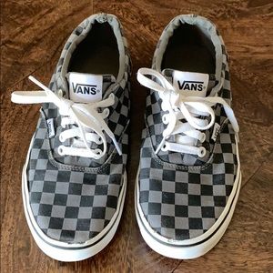 Vans checkered shoes